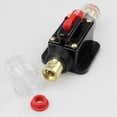 thumbnail image 3 of Car Audio 80 Amp Resettable Fuse Circuit Breaker Car Protect for Audio System Fuse 12-24V DC for Car Audio Amps Overload Protection Fuse 80A, 3 of 5