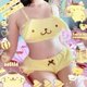 thumbnail image 1 of Sanrioed-Pijama de dibujos animados Kawaii, ropa interior de Mymelody Kuromi Cinnamoroll, sujetador pequeño Diablo, ropa Sexy para el hogar, Otoño e Invierno, 1 of 4