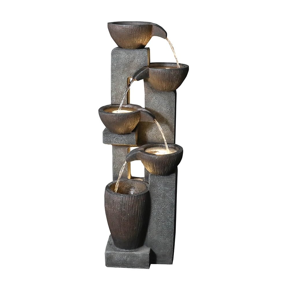 Danner Manufacturing 10" Outdoor 5-Tier Waterfall Fountain