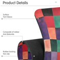 thumbnail image 4 of Yayeee Faucet Mat for Kitchen Sink 14.7" Diatomite Long Splash Guard Pad, Red and Purple Plaid Pattern, 4 of 7