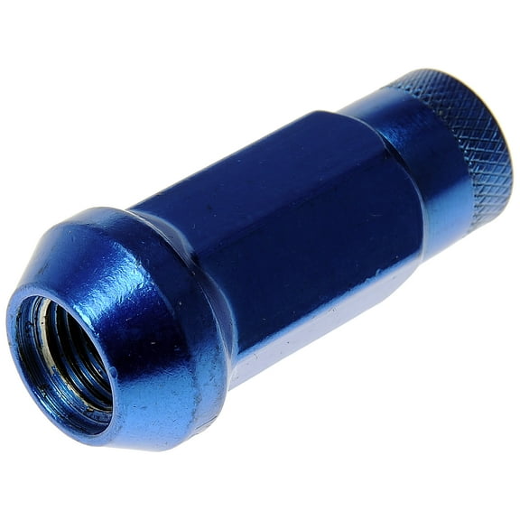 Dorman 713-485D Wheel Lug Nut for Specific Nissan Models, Blue Chrome (Pack of 20)