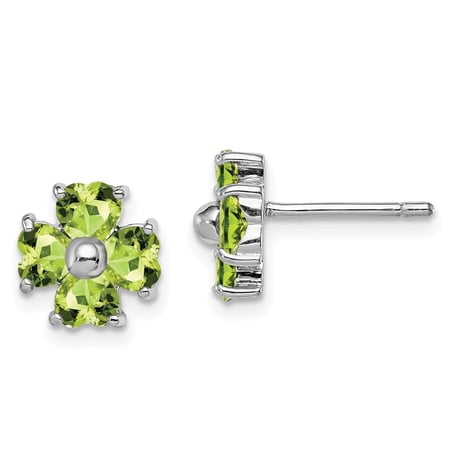 Sterling Shimmer Sterling Silver Rhodium-plated 3mm CZ 18 Stone In and Out Hinged Hoop Earrings