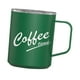 thumbnail image 2 of Taza de café aislada para acampar, viajar, picnic, beber al aire libre con asa y Verde, 2 of 9