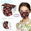 YZHM Adult Disposable Face Masks Women Man Disposable Face Mask Industrial 3Ply Ear Loop 50PC Mask