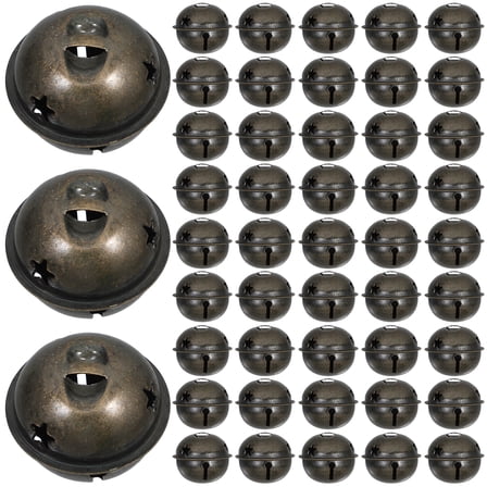 Worgeous  50 Pcs Storage Bins with Lids Five-star Hollow Bell