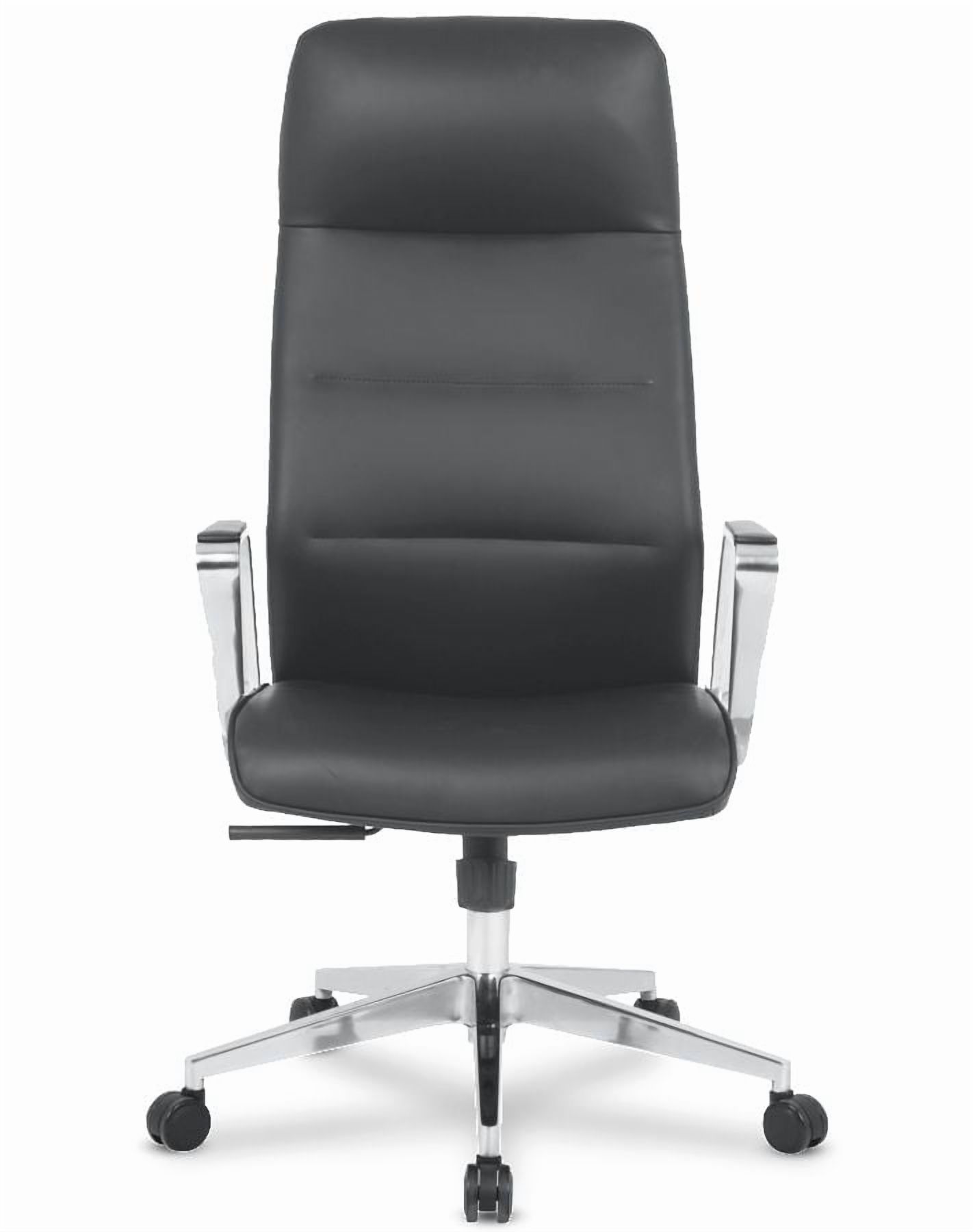 Chaise de bureau TygerClaw, 21" x 49,61", rembourré, noir