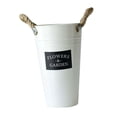 thumbnail image 3 of Colaxi Farmhouse Flower Planter Floral Container Multipurpose Pastoral Flower Pot Flower Bucket for Wedding Table Centerpiece Patios Height 25cm, 3 of 8