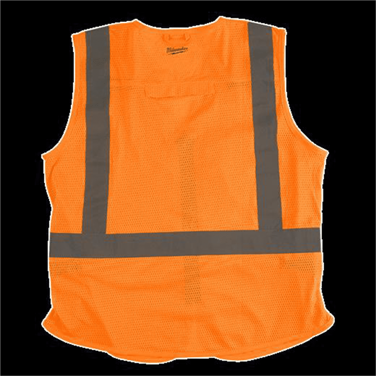 Milwaukee Tool Hi Vis Orange Safety Vest - S/M