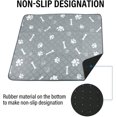 thumbnail image 4 of fafa-Plutus Tapis de Propreté Lavables pour Chiens, 2 Pack, Tapis Antidérapants pour Chiens avec Forte Absorption, Tapis d'Entraînement Réutilisables, Tapis Imperméable pour Mise Bas, Parc, Caisse, Chenil et Extérieur, 60x45cm, 4 of 4