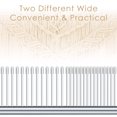 thumbnail image 3 of YOPTOP Macrame Comb Stainless Steel Macrame Wall Hanging Tools for Dogs Cats and Other Pets, 3 of 5