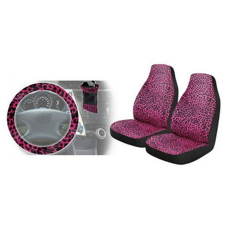 Who-Rae 4pc Car Kit, Cheeta Girl