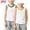 Black, variant on Boys Gold Sleeveless Cotton Tank Tops 2 Pack, Crew Neck Contrast Trim Athletic Casual Kids Vest Ages 2-12Y,Size 5-6 T