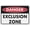 Warning Sign 3, variant on Danger Explosive Gas No Smoking Sign 8"x12" Inch Metal Sign, Rustproof Aluminum, Multicolor