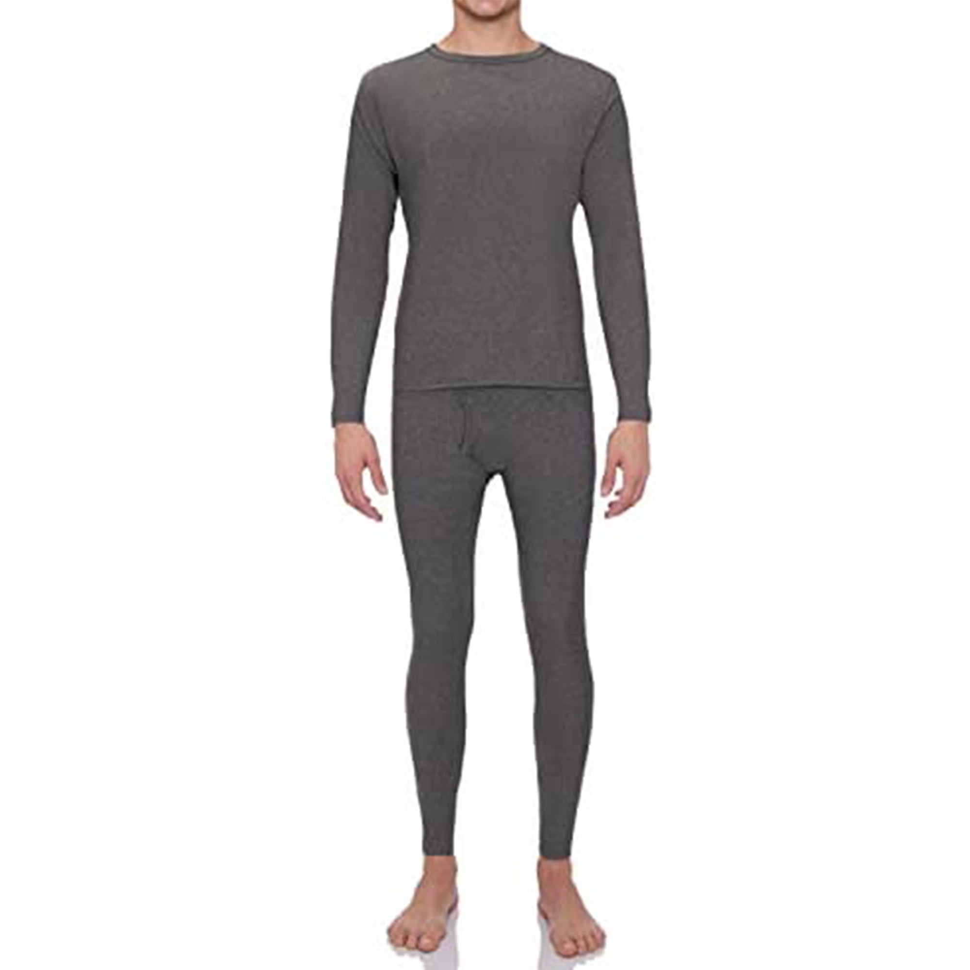 Rocky Men’s Thermal Underwear Set Insulated Top & Bottom Base Layer For ...