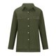 thumbnail image 3 of Tops bonitos para mujer,Cárdigan con capucha de invierno para mujer, camisa de manga larga de poliéster polar, color liso informal, manga corta de largo medio, para uso doméstico, sopatenor, 3 of 5