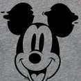 thumbnail image 3 of Disney - Mickey & Friends - Mickey Face Glitch - Toddler And Youth Girls Raglan Graphic T-Shirt, 3 of 5