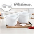 thumbnail image 3 of AMERTEER Thermal Rice Cooker F Convenient Mini Microwave Steamer Portable Electric Lunch Containers 2 Pcs, 3 of 6