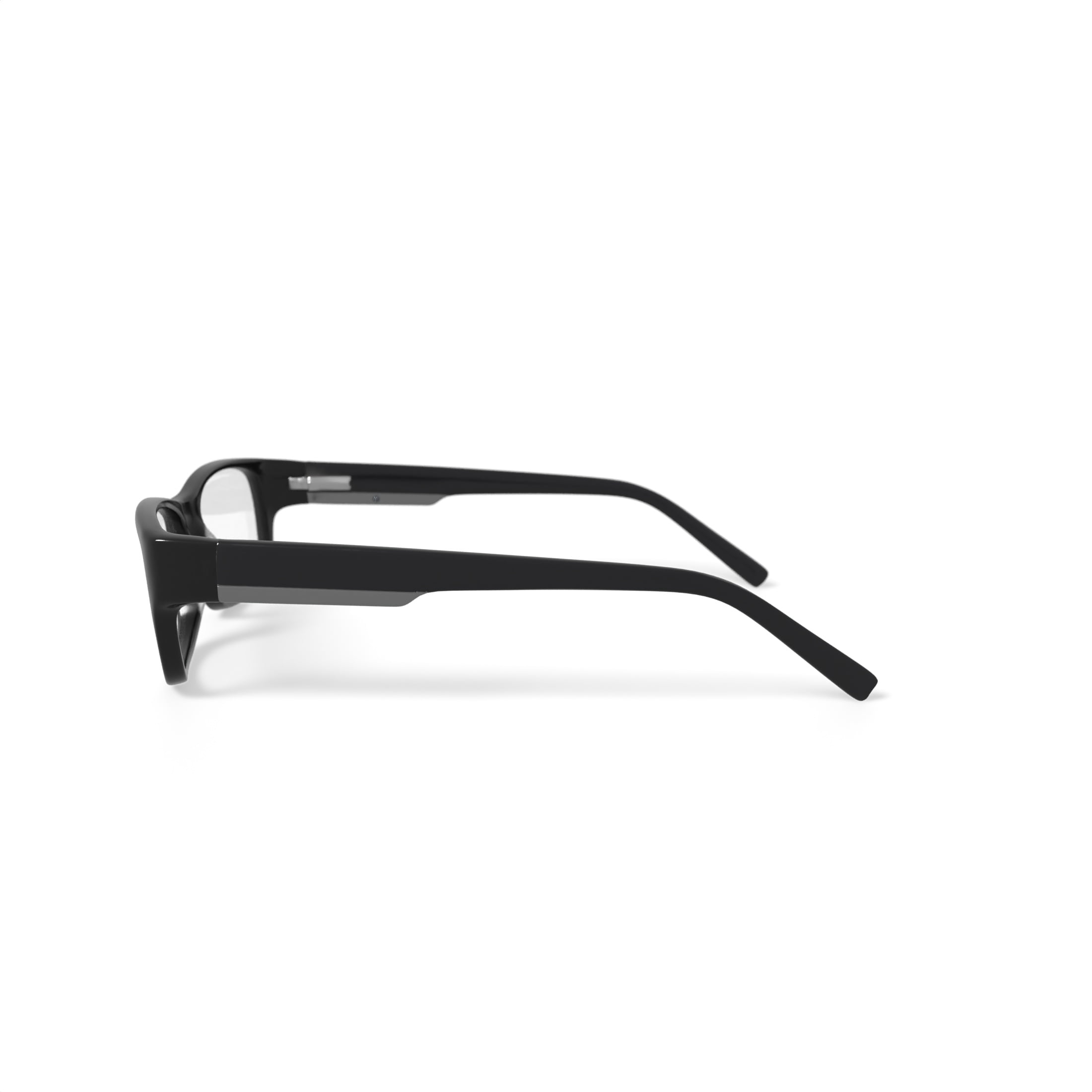 Walmart Men's WPLM700 Prescription Eyeglasses with Case, Black