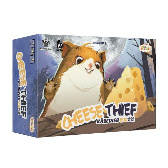 Juego de mesa Jolly Thinkers Cheese Thief Party Family 8+ Years