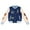 Navy/Cream, variant on Sonic The Hedgehog Boys Varsity Jacket, T-Shirt and Jogger Sweatpants 3-Piece Outfit Set- Sizes 4-12, Navy/Cream, 6-7