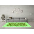 thumbnail image 3 of Ahgly Company Indoor Rectangle Oriental Green Traditional Area Rugs, 2' x 5', 3 of 4