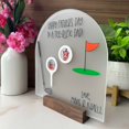 thumbnail image 2 of Tee-Rific Dad Father's Day Photo Frame | Golf Themed Gifts | Custom Father's Day Gift | Personalized Gift from Kids | Gift for Dad, 2 of 5