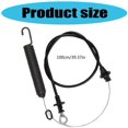 thumbnail image 5 of Deck Engagement Clutches Cable for 12-0504 LX420 LX425 LX460 746-04092 Lawns Lawnmower Parts 946-04092, 5 of 9