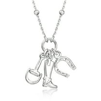 Ross-Simons Italian Sterling Silver Southwestern Charm Necklace, Women's, Adult
