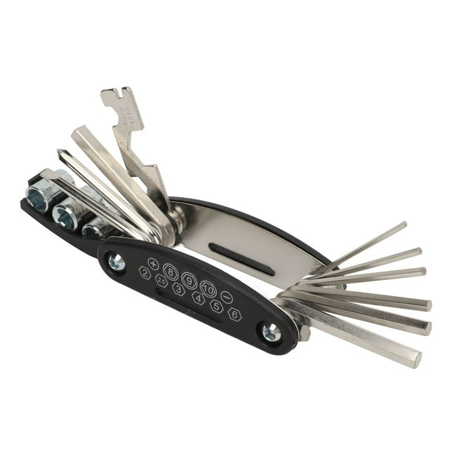 Multifunctional Bicycle Repair Tools, Reliable Steel Multi Specification Multi Function Bicycle Repair Wrench for Electric Bike Maintenance