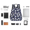 thumbnail image 4 of Disketp Angry Shark Mochila Ligera e Impermeable, Mochila de Día Resistente para Viajes, Senderismo y Uso Diario para Hombre y Mujer, 4 of 7