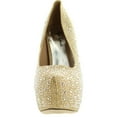thumbnail image 3 of Eye Candie Womens Fashion Shiny New Design Platform Pump, 3 of 4