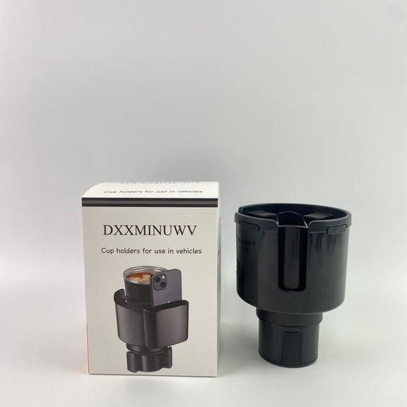 DXXMINUWV Cup holders for use in vehicles,Car Cup Holder Expander, Cup Holder Extender Adapter for Car with Adjustable Base, Fits 24/36/46oz, 32/40oz, Large Water Bottles in 2.7"-4.2" (16-46 OZ)