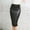 Black, variant on Nnhblu Womens Skirt Fashion Leather Skirt Solid Color Elegant Knee Length Skirt Mini Skirt Leather Skirt Multi-color