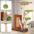 thumbnail image 5 of Costway Multi-level Cat Tree with Double Decker Cat House Scratching Posts & Sisal Panel, 5 of 9