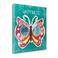 thumbnail image 2 of Tangletown Fine Art Boho Butterfly Happiness By Linda Woods,  Gallery Wrap Canvas 20 x 20, 2 of 3