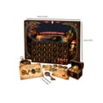 thumbnail image 2 of 24-Day Mystery Adventure Advent Calendar, 24 Days Interactive Clue Countdown Box, Escape Room Style Puzzle Story Game, Christmas Collectible Gift for Adventure Seekers (Treasure Hunt), 2 of 4