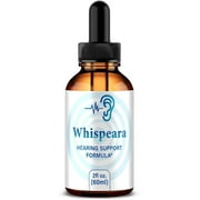 Whispeara Drops - Advanced Ear Support, Natural Formula to Promote Inner Ear Health, Tinnitus Supplement for Ringing, Official Auditory Liquid, Whis Peara Reviews (30 Servings)