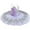 Purple, variant on Zwiiyzr 2025 1-14Y Girls Ballerina Clothes Dance Tutu Floral Print Gymnastics Leotard Ballet Tutu Blue