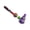 Fantasy purple1, variant on Elegant Feng Shui Gourd Keychain with Crystal Charm for Car Keys and Good