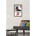 thumbnail image 2 of NHL New Jersey Devils - Drip Skate 21 Wall Poster, 14.725" x 22.375", Framed, 2 of 3