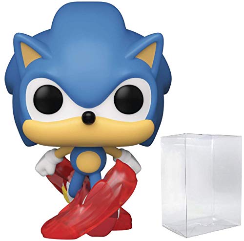 Funko Pop Games Sonic 30th Anniversary Running Sonic The Hedgehog Vinyl Figure Bundled With Pop Box Protector Case Walmart Com Walmart Com