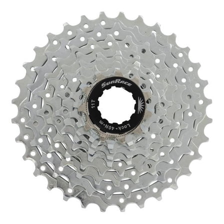 9 Speed Cassette CSM96 11/32t Index Sun Race Nickel