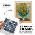 thumbnail image 7 of Blue Grey Density I -Framed Print w/glass-Natural Wood, 7 of 7
