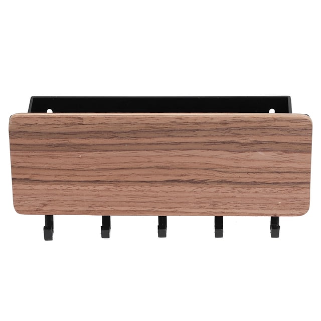 Key Hook, Wall Mounted Key Holder Bamboo Key Rack Modern For Office For Home For Living Room