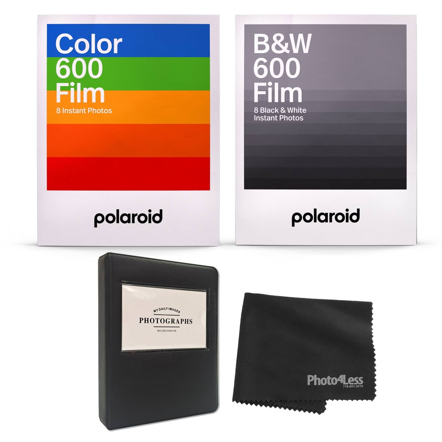 Polaroid Originals Instant Film Color Film for 600, White (4670) : POLAROID:  : Electronics