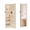 Khaki/14.17 x 47.24 x 3.86 inch, variant on Alvantor Jewelry Organizers and Storage, 47.2-Inch Tall Lockable Wall or Door Mounted Jewelry Armoire Organizer with Mirror, 2 Drawers, 6 LEDs Mirror Jewelry Cabinet