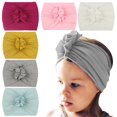 thumbnail image 1 of 6 Pcs Bande pour Cheveux de Bébé, Bandeau Doux et Élastique pour Bébé Fille, Serre-Tête pour Tout-Petit Fille, 1 of 10