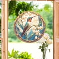 thumbnail image 4 of Garden Whisper: Acrylic Stained Glass Style Hummingbird and Flowers Window Art - Ideal Present for Gardeners, 4 of 4