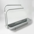 thumbnail image 1 of Estante telescópico para fregadero, acabado para fregadero de cocina, estante para esponja de jabón, estante con ranura, accesorios de almacenamiento de cocinaDCN Deng Xun unisex, 1 of 2