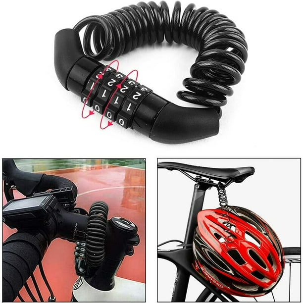 Walmart bike lock best sale cable